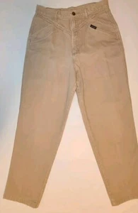 Vintage Rockies Mountain Jeans Co. Womens 31/11 Actual 28"×36" Tan - Picture 1 of 10