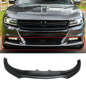 Alerón labial delantero Dodge Charger negro mate SXT R/T 2015 - 2024 - Imagen 1 de 2