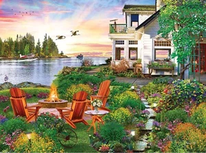 Rompecabezas RoseArt My Happy Place - Harbour House 750 piezas - Imagen 1 de 2