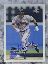 1996 Topps #260 Kirt Manwaring San Francisco Giants Signed Card Autographed