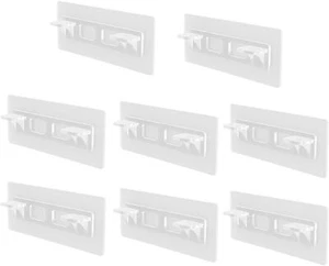 10 Pieces Adhesive Shelf Bracket, Punch Free Reinforced Design Shelf Support - Picture 1 of 5
