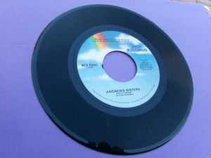 Andrews Sisters 45 EX-Boogie Woogie Bugle Boy/Rum and Cola-Cola MCA Reissue - Imagen 1 de 2