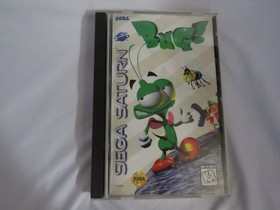 Bug! Sega Saturn CIB Complete W Manual Tested Working Condition