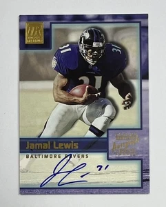 2001 Topps Reserve Jamal Lewis Auto Auto AR113 - Picture 1 of 2