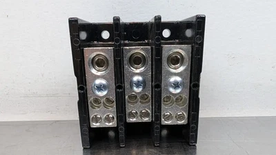 Square D 9080 LBC362104 Power Distribution Block Ser C #6-2/0,#8,#14-10 to #14-4 - Image 1 of 4