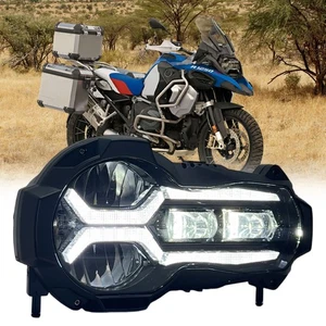 LED Headlight For BMW R1200GS ADV 2013-17/ R1250GS adventure 2019 2020 2021-2024 - Bild 1 von 13