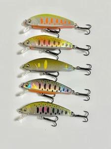 Markenlos D-Insight Style Sinking Minnow 4g 44mm, Forellenköder, Süßwasser - 5 Stück - Bild 1 von 10