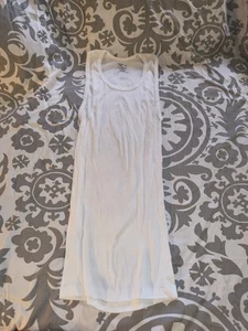 Jockey White Size Small Ribbed Tank Top - Picture 1 of 1