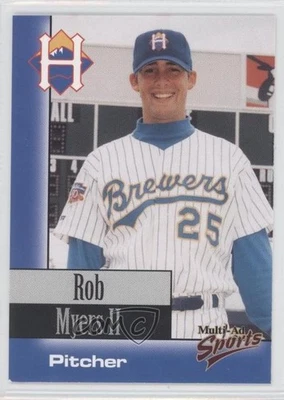 1998 Multi-Ad Sports Helena Brewers Rob Myers #25 - Image 1 of 2