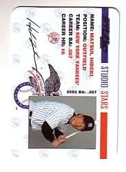 2004 Studio Stars #19 Hideki Matsui - NM-MT - Image 1 of 2