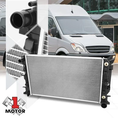 [DPI 13318] Radiador de refrigeración de aluminio estilo OE para Mercedes-Benz Sprinter 10-17 Foto 1 de 4