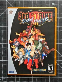 Dreamcast Street Fighter III You Choose Custom Case Color-NO Game or Manual