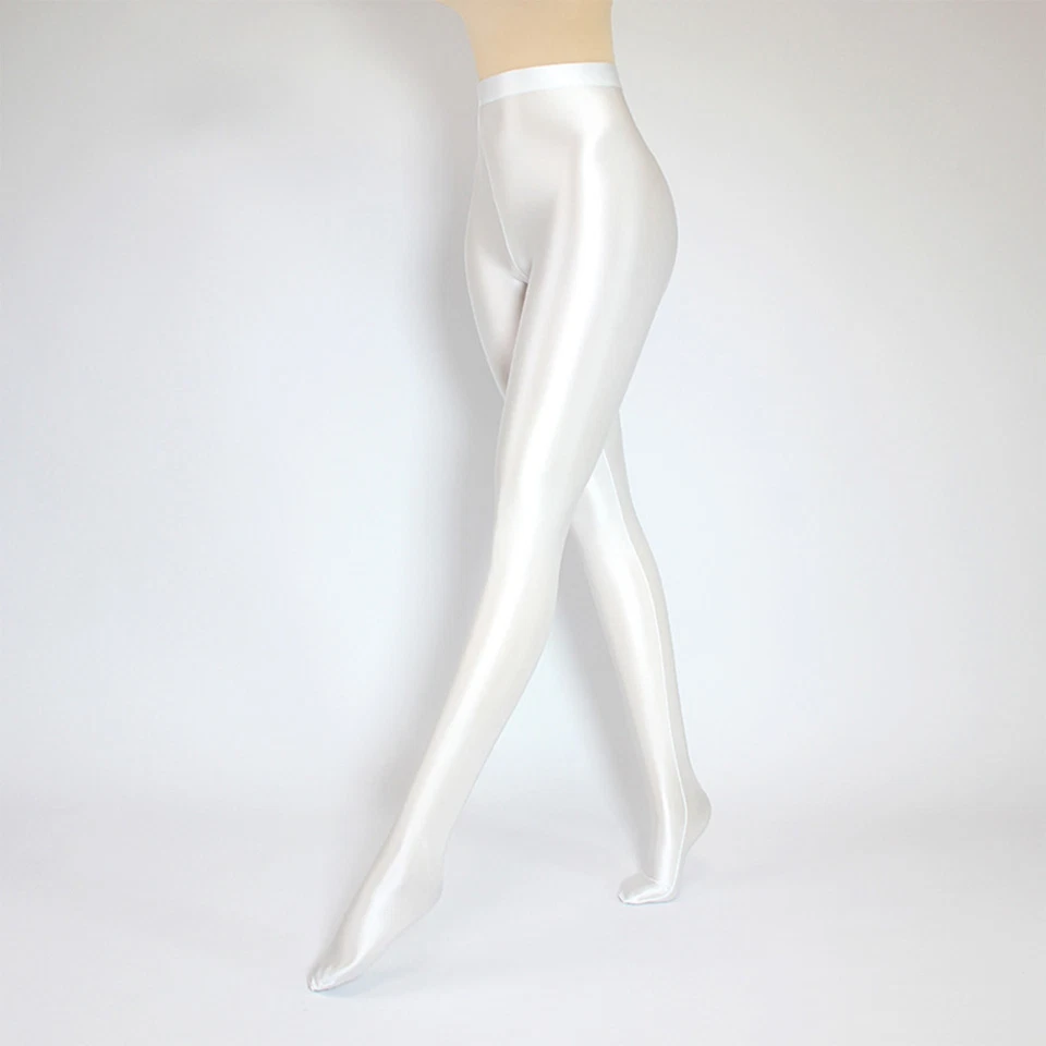 Glossy Spandex Women Girl High Rise Pantyhose Tights - Image 1 of 1