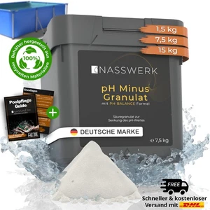 Abbassatore pH-Minus Granuli Piscina Regolazione pH per Idromassaggio 1,5kg 7,5kg 15kg - Foto 1 di 10