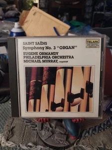 SAINT-SAENS Symphony #3 - ORMANDY, Philadelphia - TELARC CD 1980 Cleveland Ohio - Foto 1 di 4