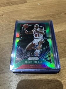 Dennis Rodman 2019-20 Panini Prizm Green Prizm #3 Bulls - Imagen 1 de 2