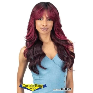 FreeTress Equal Curtain Bang Lite Wig - 013 (Color Hi-Spice) - Picture 1 of 6