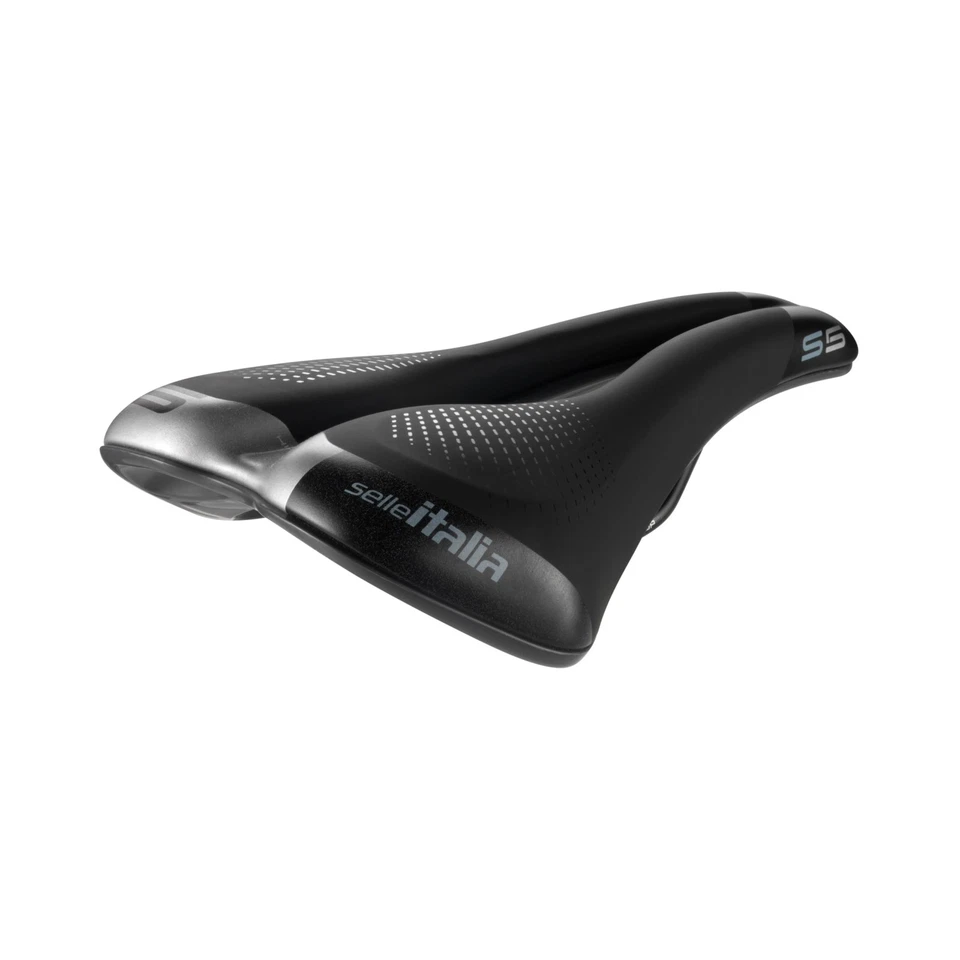 Selle Italia S 5 Superflow Saddle Black Hi-Viz - Image 1 of 1