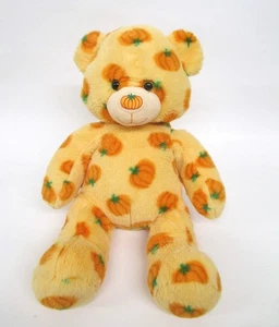 Build A Bear Plüschtier 2012 Nase Kürbis Kumpel Teddybär orange Halloween Herbst - Bild 1 von 6