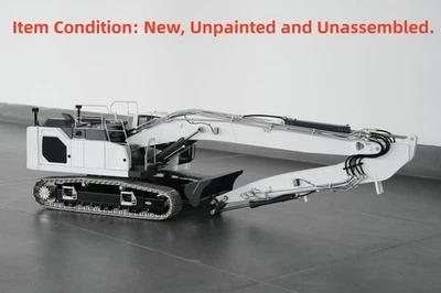 LESU 1:14 Metal Hydraulic Long-arm RC Excavator 945 Radio Control Digger KIT DIY - Image 1 of 3