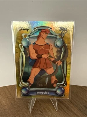 2025 Topps Disney Wonder Hercules #57 Gold Refactor/50 Foto 1 de 4