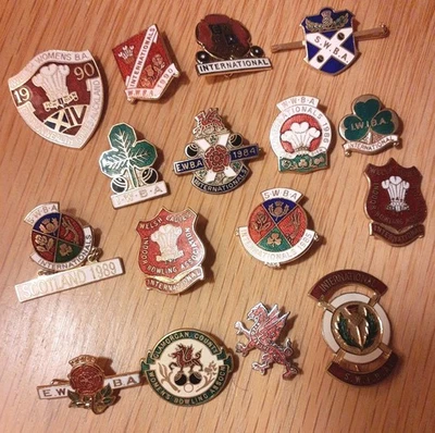 Womens bowling badges collection - Image 1 of 4