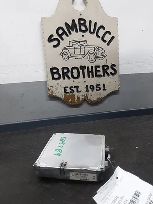 2004-2005 HONDA CIVIC (SEDAN) ECU: 37820-PLR-A73 (VTEC, EX, AT) (PEQUENO AMASSADO EM H - Imagem 1 de 3