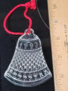 Waterford Crystal 1993 Ornament "Bell" Christmas Collection - Bild 1 von 8