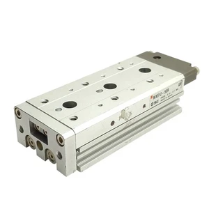 SMC MXS12-50R Pneumatic Slide Table, 12mm Bore, 50mm Stroke, M5 Port, End Lock - Picture 1 of 8