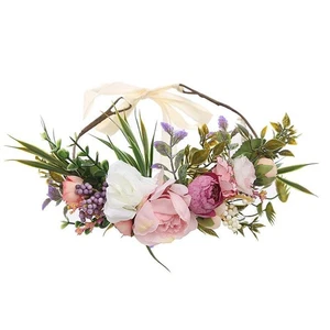 ^Fasce per capelli floreali ghirlanda fiori principessa dolce nuova moda - Foto 1 di 14