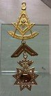 Franc maçon bijou Grand Dignitaire bronze masonic jewel