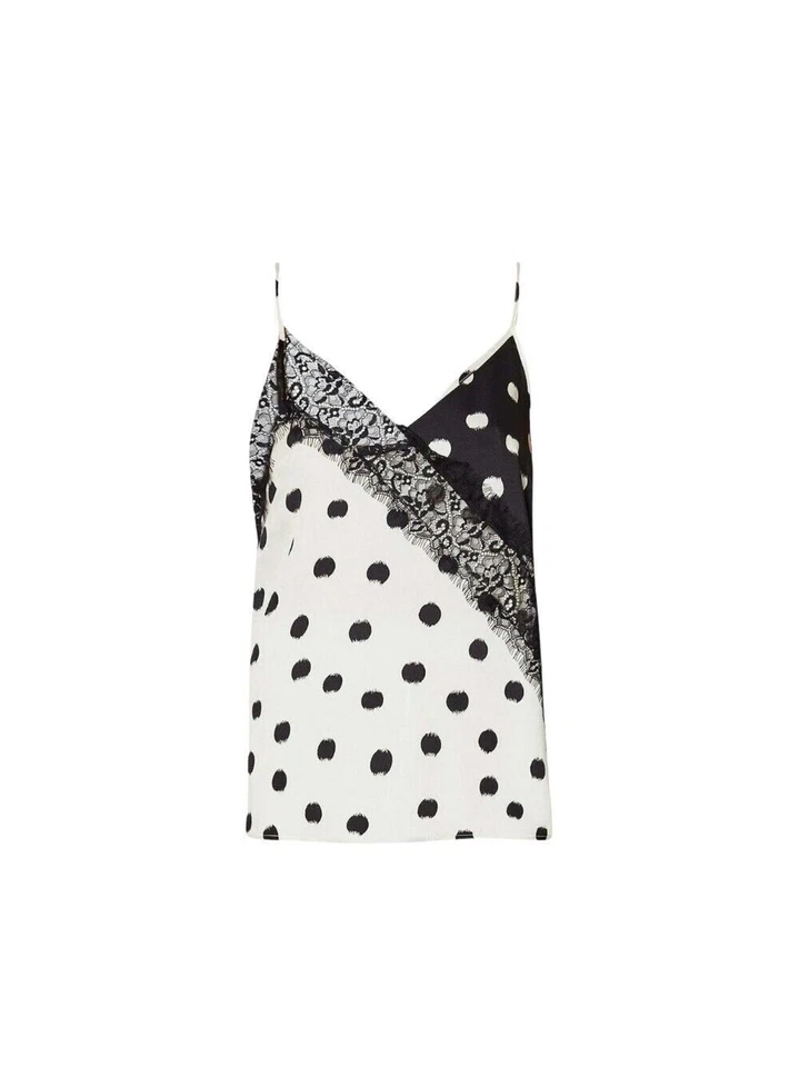 Top Lunares Liu Jo de Mujer, con Flecos, Bordado Y Correas Regulable, En Po - Imagen 1 de 1