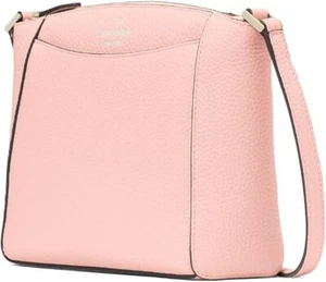 Cartera Bandolera Kate Spade Monica Cuero Guijarro - Rosa Té - WKR00258 - Imagen 1 de 4