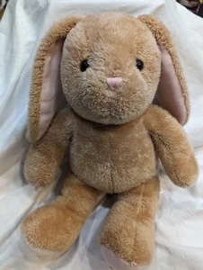 Adorable Build A Bear Floppy Eared Tan Color Bunny Rabbit Plush 2013 14” So SOFT - Picture 1 of 7