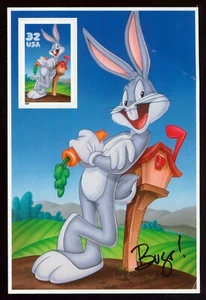 #3137c 32c Bugs Bunny, Souvenir Card, Mint **ANY 5=FREE SHIPPING** - Picture 1 of 1