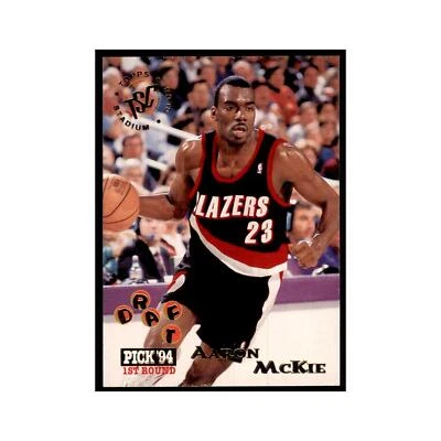 1994 Stadium Club Aaron McKie Basketball Cards #285 - Image 1 of 3