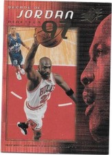 1999-00 Upper Deck SPX Decade of Jordan Michael Jordan Card #J8 Bulls HOF
