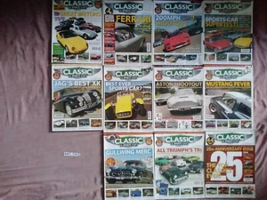Classic and Sports Car magazine. x11 issues. Year 2007. Missing August issue. - Picture 1 of 4