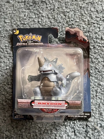 Rhydon Pokémon Figure DP Battle Dimension Series 11 Cover