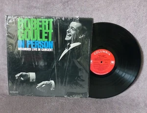 Robert Goulet In Person Recorded Live in Concert LP Vinyl 1963 Mono Columbia CL - Picture 1 of 12