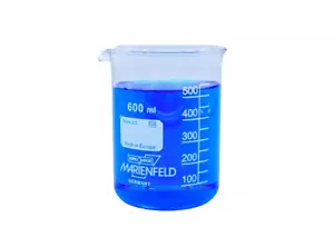 Beaker 600 ml Borosilicate glass 3.3 Low Form Marienfeld Superior - Picture 1 of 2