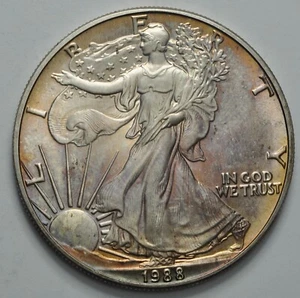 1988 USA 1 oz. Liberty Eagle Original Patina - Picture 1 of 2