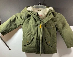 Katze und Jack Mantel Kleinkind grün Fell gefüttert 18 Monate Full Zip Fell gefüttert - Bild 1 von 7