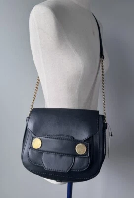 Stella McCartney Eco Alter Nappa Stella Popper Shoulder Bag Black NWT - Image 1 of 4