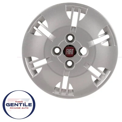 FIAT PANDA 169 COPPA RUOTA CERCHIO 13 COPRICERCHIO BORCHIA COPRI RUOTA ROSSO - Изображение 1 из 2