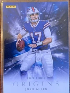 2018 Panini Buffalo Bills JOSH ALLEN Origin BUF1 ROOKIE Card Short Print NFL MVP - Picture 1 of 4