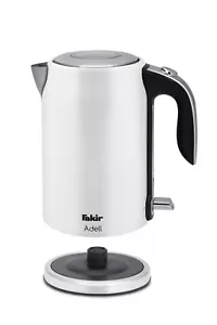 Fakir Adell Wasserkocher | Edelstahl | 1,7 Liter | Weiß | 2200 Watt - Bild 1 von 4