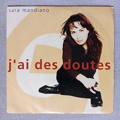 Sara Mandiano – J'ai Des Doutes Vinyl 7" Single 45 RPM Pop Chanson Ballad Vocal - Image 1 of 4
