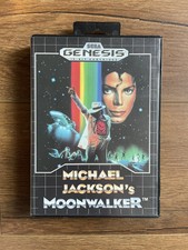 Michael Jackson's Moonwalker (Sega Genesis, 1990) FAST SHIPPING⚡️