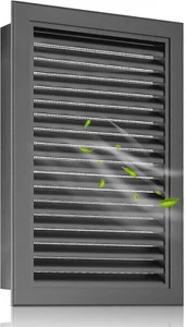 12โ X 18" Aluminum Alloy Gable Vent, Enhanced Airflow Attic Vents, Ideal for Too - Picture 1 of 7